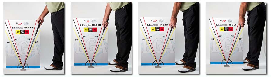How to use your Lie Angle Chart. Follow the steps above and repeat several times to average the results for the best Lie Angle Fit.
